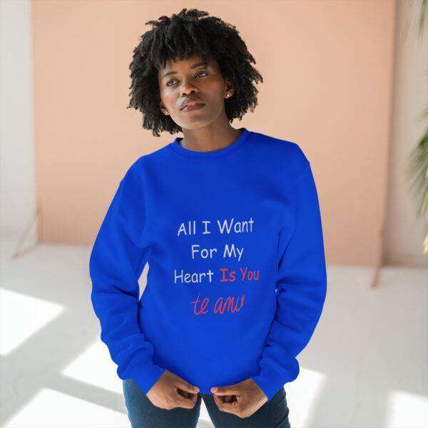 New All I Want Couple Sweatshirt - Image 30