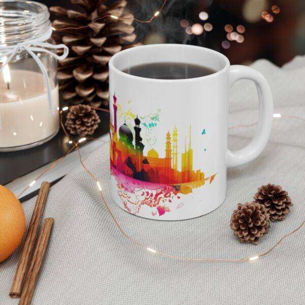 Colourful Eid 11oz Mug - Image 4