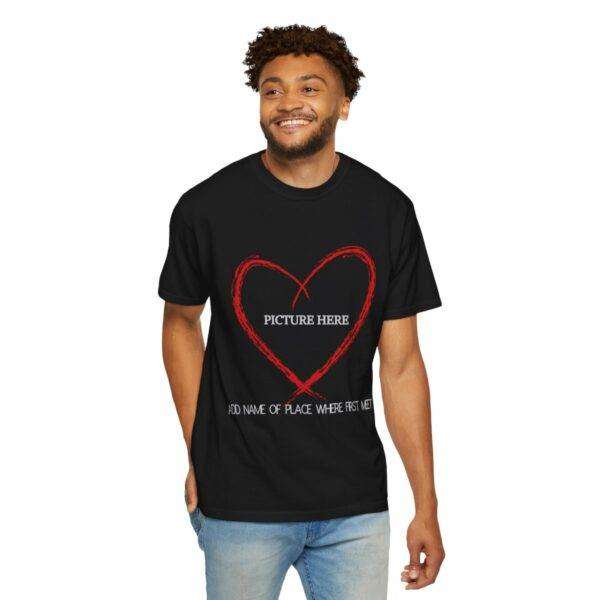 New Unisex Personalization Heart T-shirt - Image 10