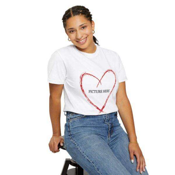 New Unisex Personalization Heart T-shirt - Image 21