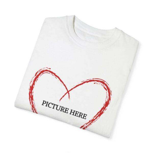 New Unisex Personalization Heart T-shirt - Image 17