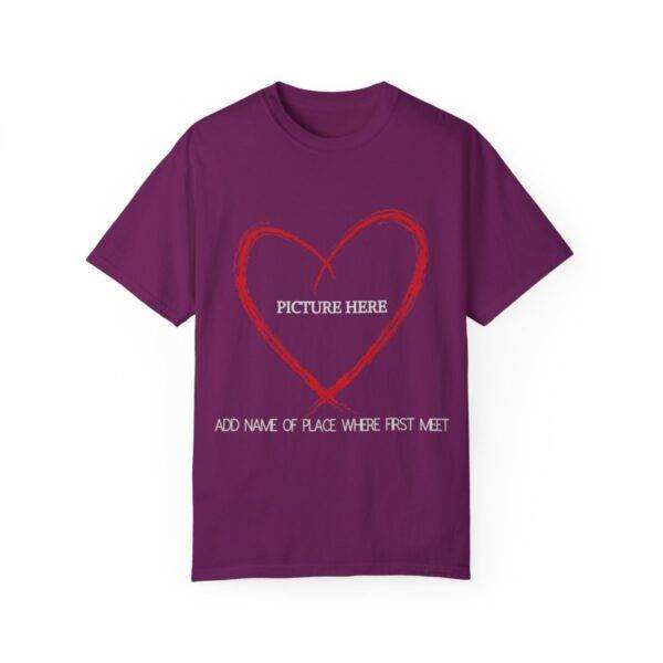 New Unisex Personalization Heart T-shirt - Image 39