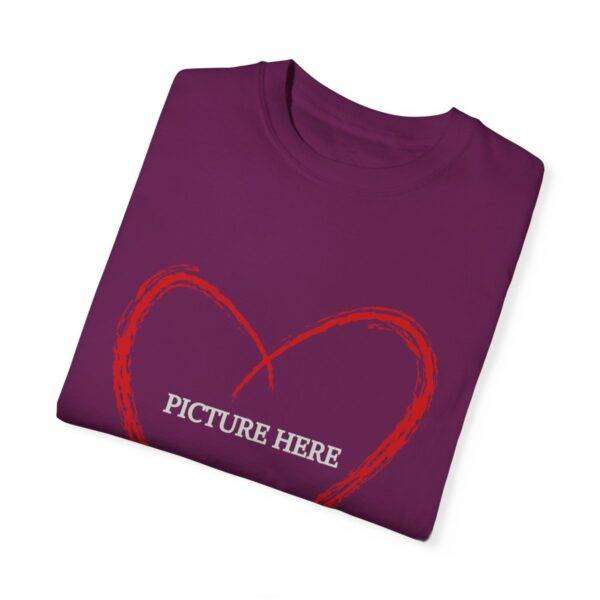 New Unisex Personalization Heart T-shirt - Image 41