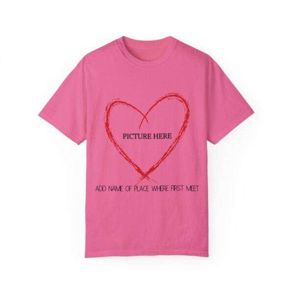 New Unisex Personalization Heart T-shirt - Image 31