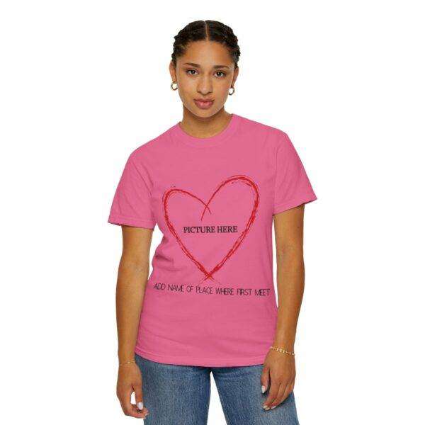 New Unisex Personalization Heart T-shirt - Image 34