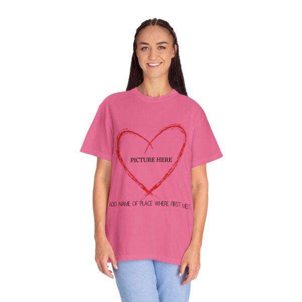 New Unisex Personalization Heart T-shirt - Image 30