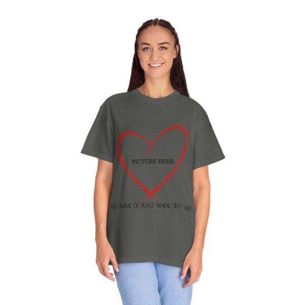 New Unisex Personalization Heart T-shirt - Image 22