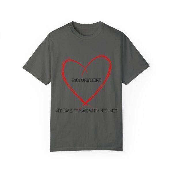 New Unisex Personalization Heart T-shirt - Image 23