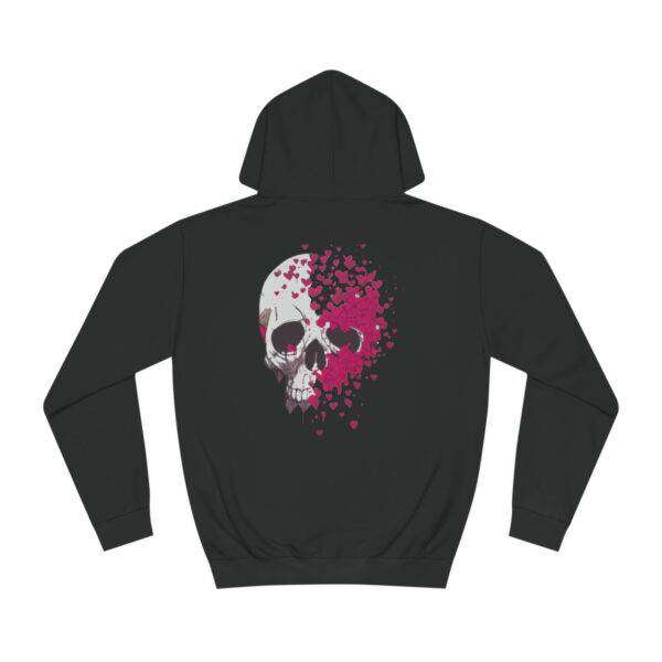Amazing Men Skull Hearts Hoodie - Image 2