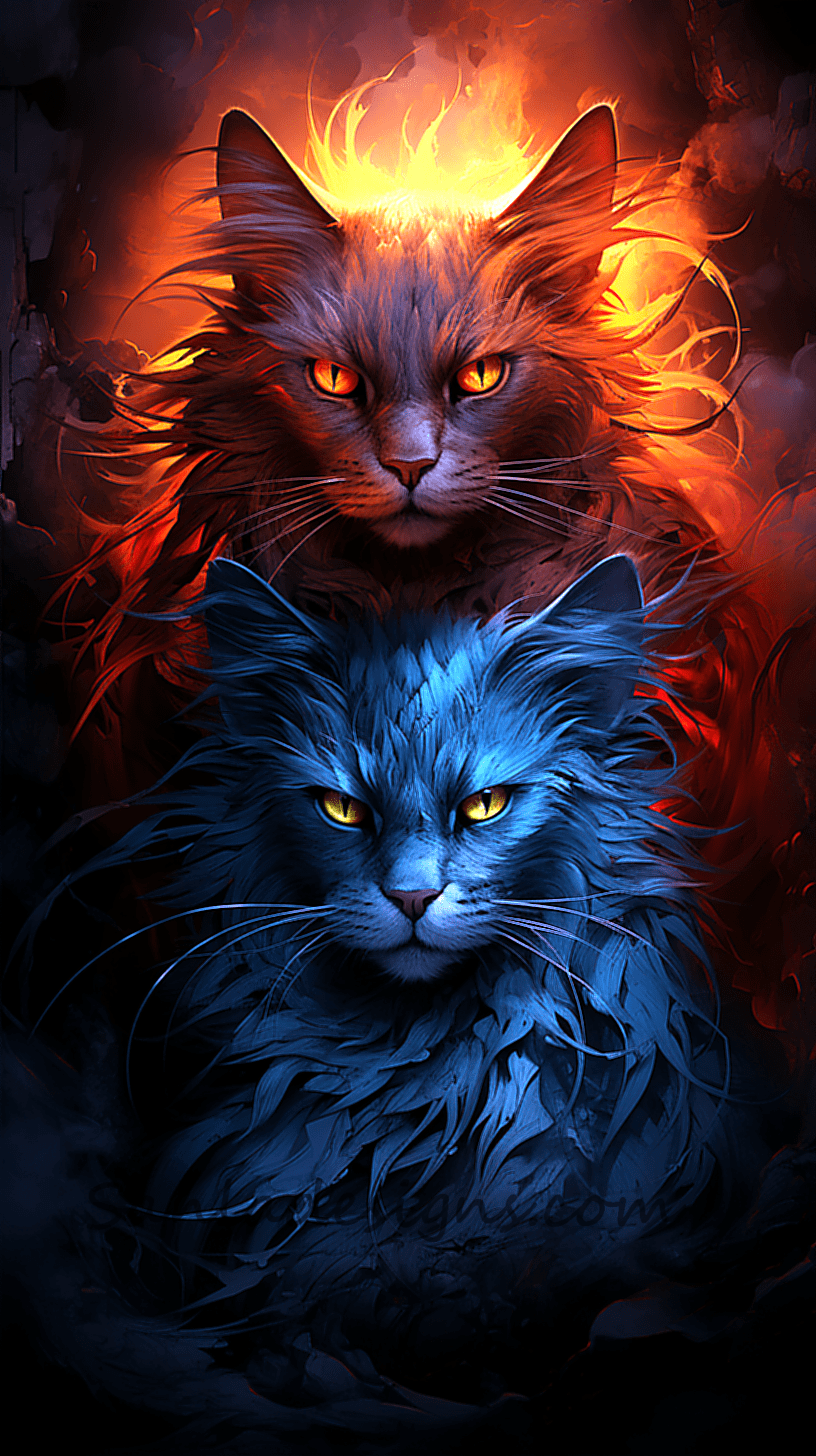 Colourful Cat Wallpapers - Image 18