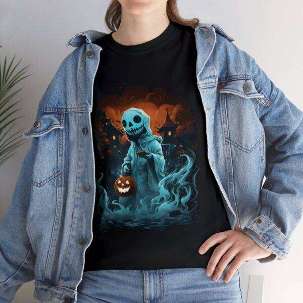 Adult Ghost Halloween T shirt - Image 6