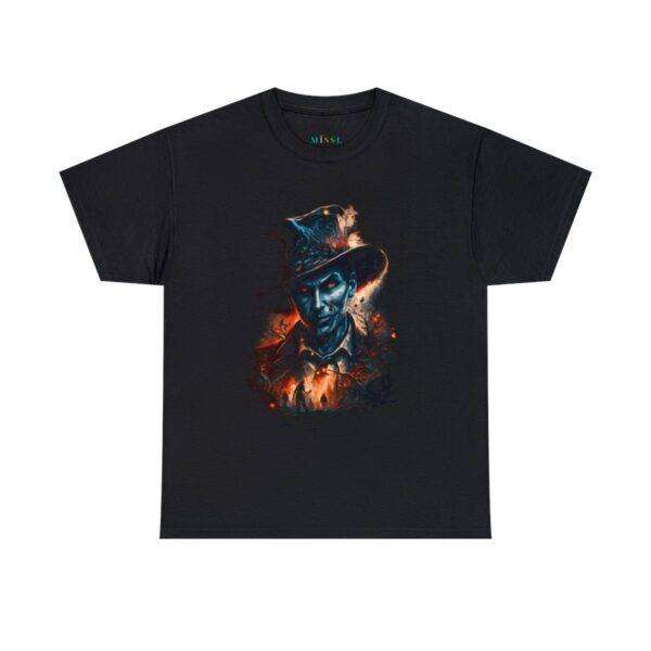 Man With Hat Halloween T shirt - Image 2