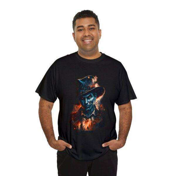 Man With Hat Halloween T shirt - Image 5