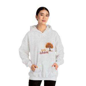 Autumn Woman Hooded Sweatshirt