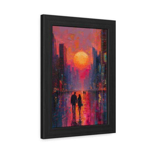 Sunset Walk Matte Canvas - Image 2
