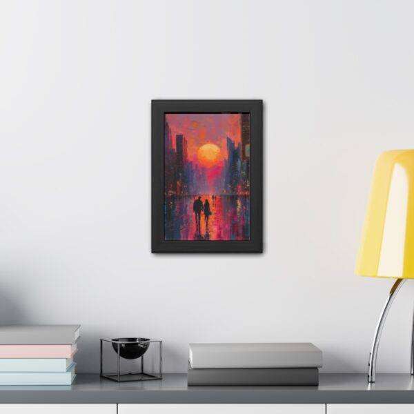 Sunset Walk Matte Canvas - Image 3