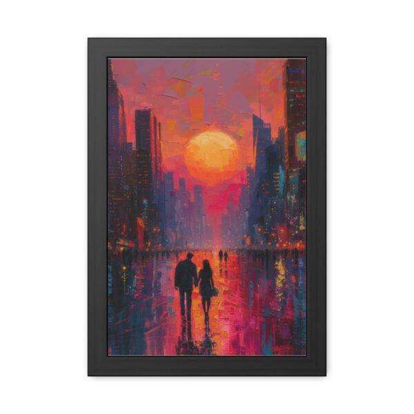 Sunset Walk Matte Canvas - Image 9