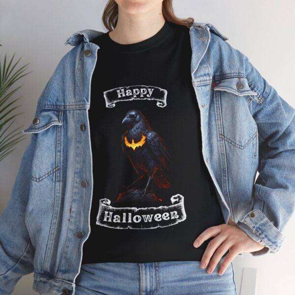 Crow Halloween T Shirt - Image 19
