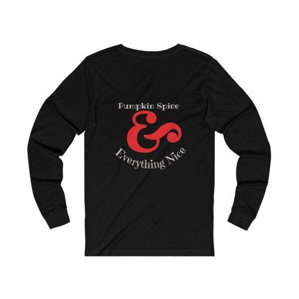 New Pumpkin Spice Unisex Long Sleeve Tee - Image 2