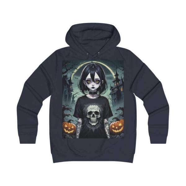 Cool Spooky Girl Hoodie - Image 2
