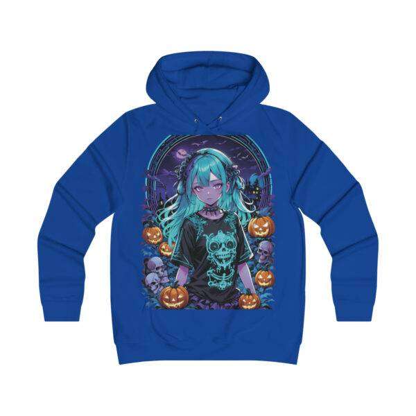 Awsome Blue Hair Girl Hoodie - Image 2
