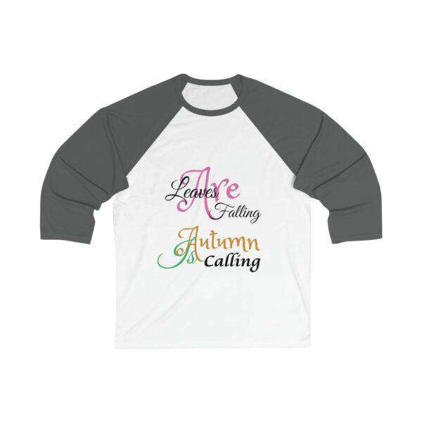 Autumn Unisex 3/4 Sleeve Baseball Tee - Image 3