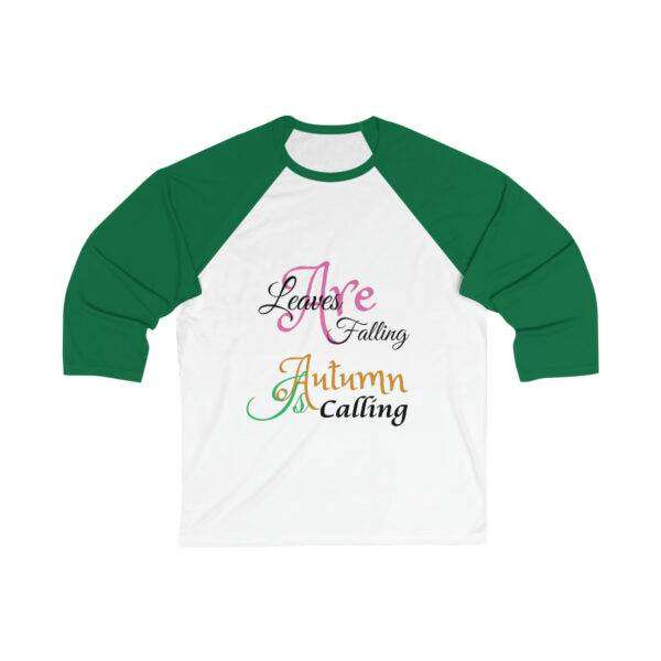 Autumn Unisex 3/4 Sleeve Baseball Tee - Image 5