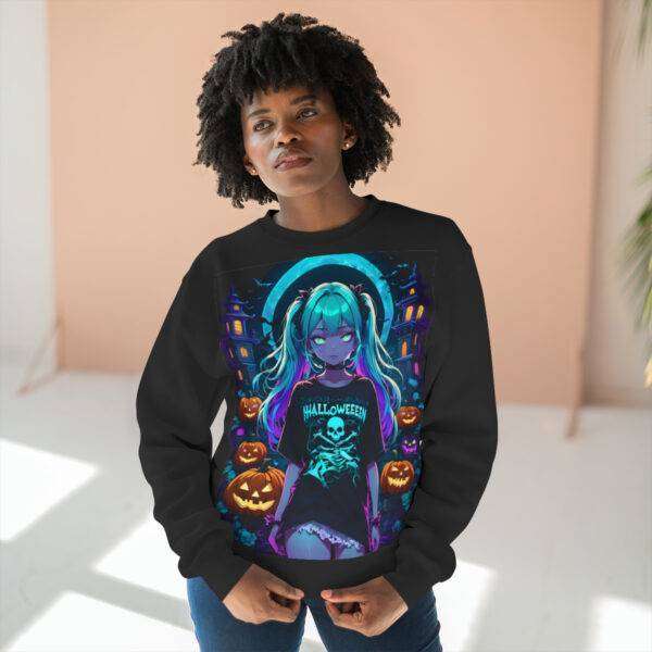 Blue Hair Girl Sweatshirt