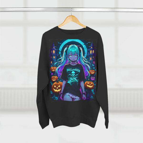 Blue Hair Girl Sweatshirt - Image 5