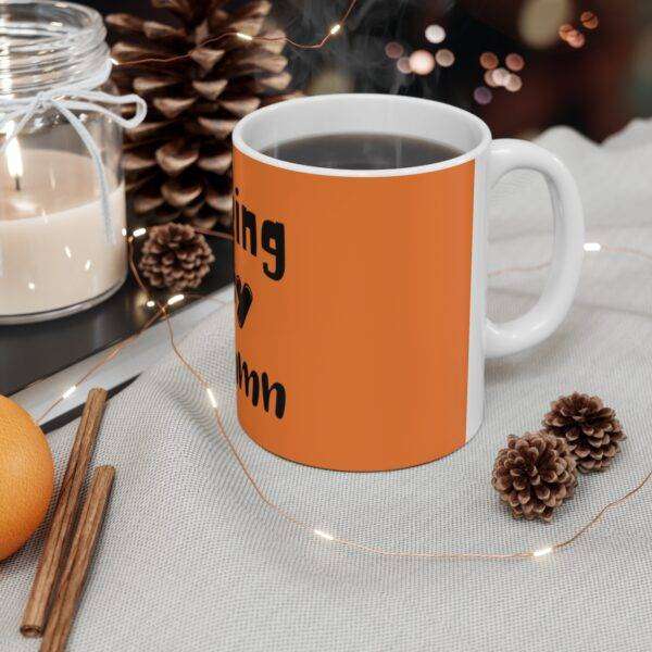 Orange Amazing Cozy Autumn Mug - Image 4