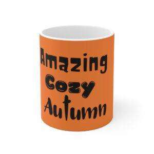 Orange Amazing Cozy Autumn Mug