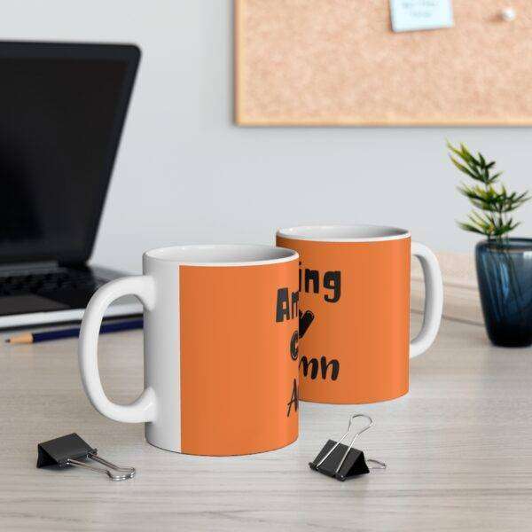 Orange Amazing Cozy Autumn Mug - Image 5