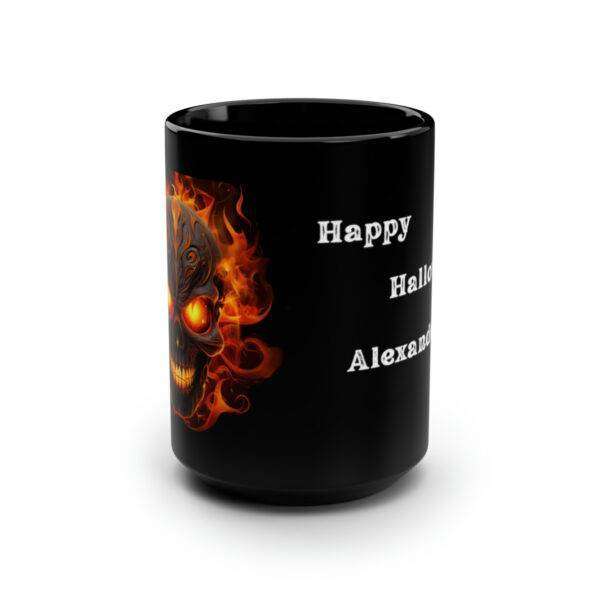 New Name Personalization Halloween Mug - Image 2