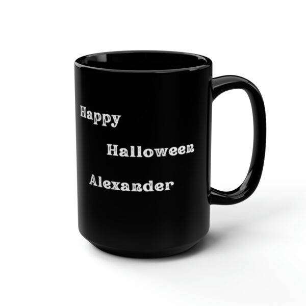 New Name Personalization Halloween Mug - Image 6
