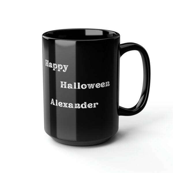 New Name Personalization Halloween Mug - Image 7