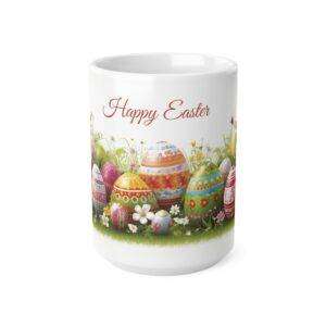 Colorful Ceramic Easter Mug