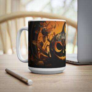 3D Jack o lantern Mug