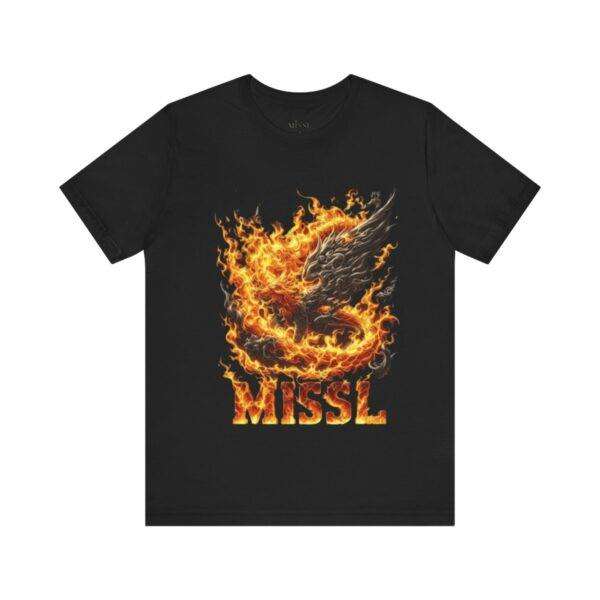 New MISSL Fire Lion T-Shirt - Image 2