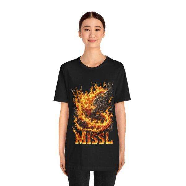 New MISSL Fire Lion T-Shirt - Image 12
