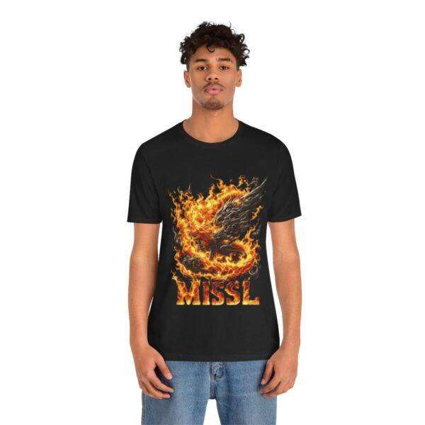New MISSL Fire Lion T-Shirt - Image 13