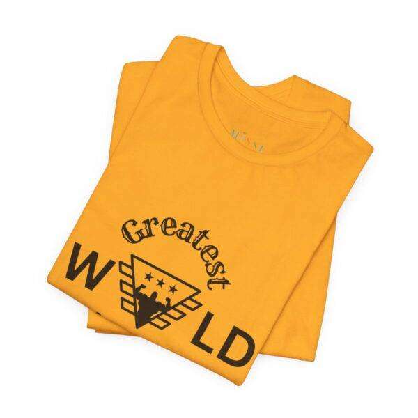 Awesome World Dad T-Shirt - Image 4