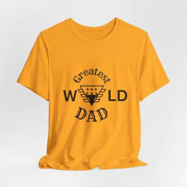 Awesome World Dad T-Shirt - Image 5