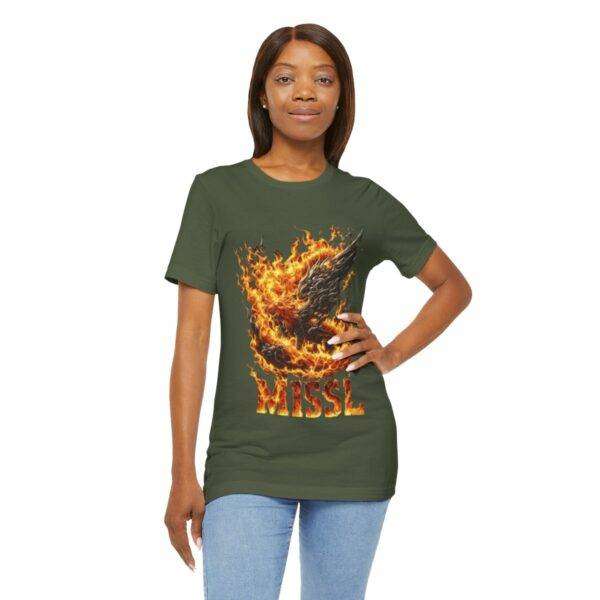 New MISSL Fire Lion T-Shirt - Image 46