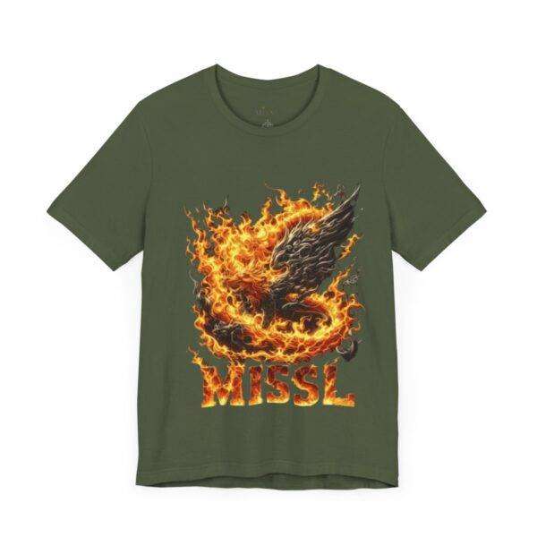New MISSL Fire Lion T-Shirt - Image 38