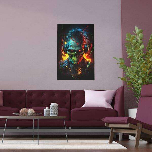 New Colourful Skull Poster - Image 12