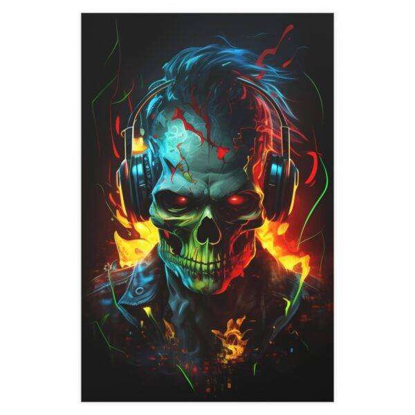 New Colourful Skull Poster - Image 10