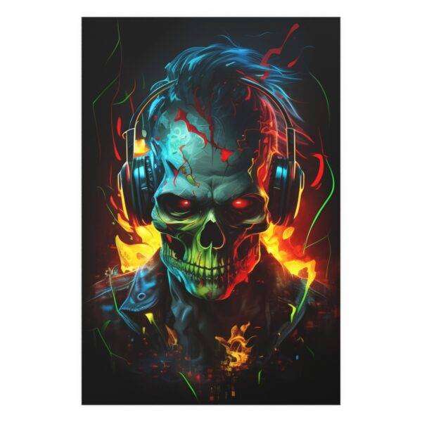 New Colourful Skull Poster - Image 14