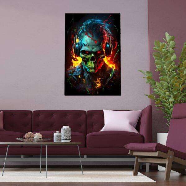New Colourful Skull Poster - Image 15