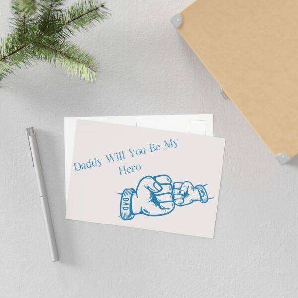 Awesome Daddy Hero Postcards - Image 4