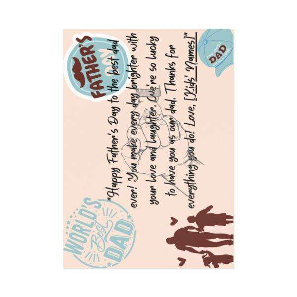 New Personalized Father's Day Postcards - Image 7